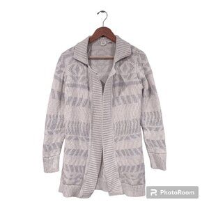 Gap Blue Gray Cotton Knit Cardigan Size M